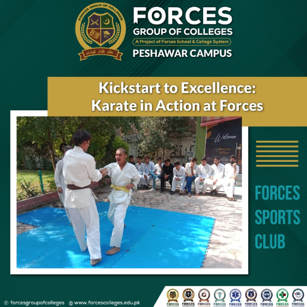 FGC Hosts Dynamic Karate Session at Peshawar Campus